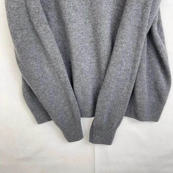 McCarren & Sons NYC 100% Cashmere Moustache Sweater L - Picture 8 of 8